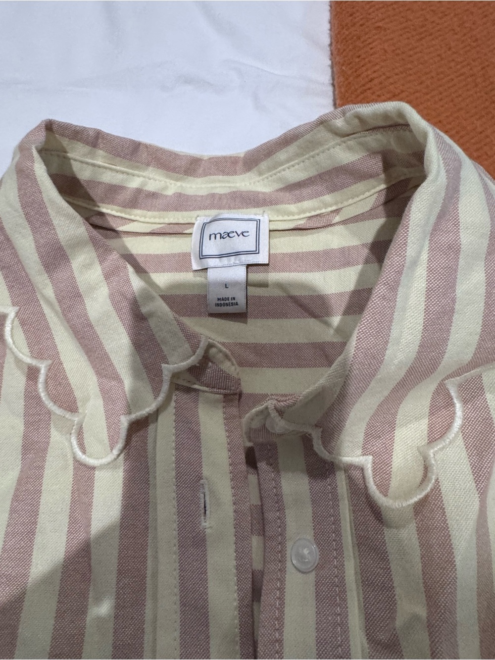 Maeve boxy Oxford size large